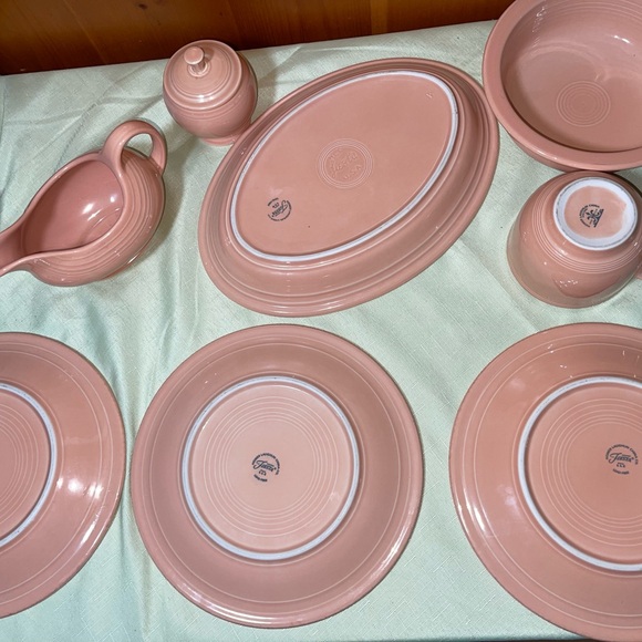 Fiesta-ware Retired Rose Discontinued creamer - Picture 2 of 6